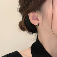 Boucles d'oreilles élégantes et luxueuses à double rang de perles ornées de diamants pour femme, réf. : Eh1423 (une paire), cadeau surprise