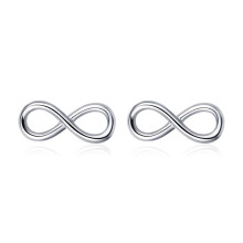 Women'S Simple Sterling Silver Stud Earrings Surprise Gift