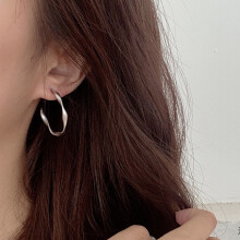 Elegantné a luxusné dvojvrstvové perlové náušnice s diamantovými ozdobami pre ženy, veľkosť: Eh0820 (jeden pár), prekvapivý darček