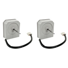 2X DC12V Refrigerator Fan Motor KBL-48ZWT05-1202A for Magic Chef, Fridge,TCL, 2W 2200R/Min CCW
