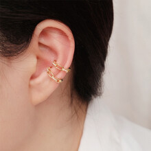 Elegant And Luxurious Double-Layer Pearl Earrings With Diamond Embellishments For Women, Set Number Eh0993 (Two-Piece Set). Surprise Gift