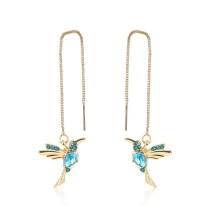 E2104-5 Bluebird Long Earrings, Simple Style For Women Surprise Gift