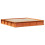 VidaXL vidaXL Bed Frame Wax Brown 200 x 200 cm Solid Pine Wood 5