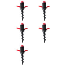 5X Beach Umbrella Sand Anchor Outdoor Camping Grass Auger Spiral Stand Storage Holder for Patio Lawn Home Garden