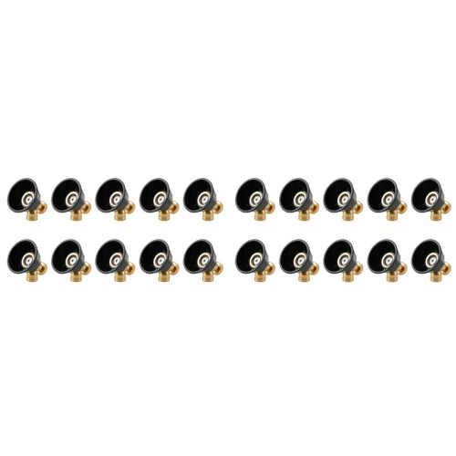 20X Agricultural Black Cyclone Air High-Pressure Nozzle Adjustable Windproof Sprayer