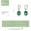 Σκουλαρίκια Dreamy Glass από ασήμι S925, δώρο έκπληξη 5