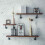 Pipe Shelf Bracket x2 | Stylish Wall Shelf Support | Custom Rustic Shelves 10