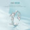 Scr944-E Sterling Silver S925 Cute Cat Adjustable Ring Surprise Gift 4