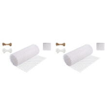 2X Plastic Moss Monstera Poles Mesh Kit, DIY Self-Watering Moss Stake for Plants, Monstera Supports