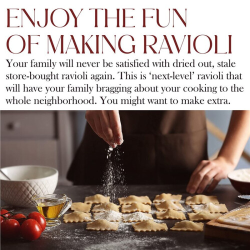 2X Ravioli Maker Press Form Potsticker Meat Dumpling Maker, Ravioli Stamp Pasta Making Kit Pasta Making Tools 2