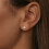 Σκουλαρίκια Moissanite με σπείρωμα από ασήμι S925 (Mse053) Δώρο-έκπληξη 5
