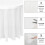 24 Pack Round Tablecloth, 84 Inch White Disposable Table Covers PEVA Waterproof Plastic Round Tablecloths (White) 4