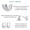 S925 Sterling Silver Metallic Earrings (Bse967) Surprise Gift 6