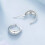 S925 Sterling Silver Metallic Earrings (Bse967) Surprise Gift 5