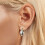 S925 Sterling Silver Metallic Earrings (Bse967) Surprise Gift 7