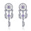 Sterling Silver Long Earrings With Studs Surprise Gift 7