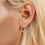 S925 Sterling Silver Wave-Shaped Ear Clips (Sce1761) Surprise Gift 6