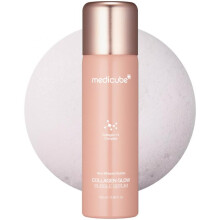 Medicube Collagen Glow Bubble Serum, Skin Brightening Treatment with Deep Hydration, Face Serum for All Skin Types