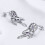 Sterling Silver Long Earrings With Studs Surprise Gift 3