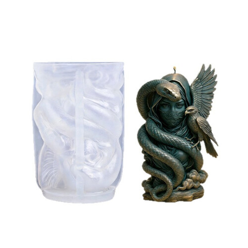 Creative Hawks And Fall Foliage Candle Making Mould For Craft