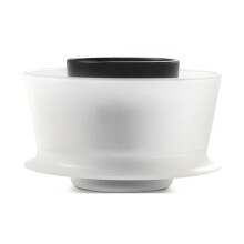 Coffee Brewer Cup Detachable Espresso Coffee Filter Cup with Filter Papers Compatible for Hoop Coffee Brewer