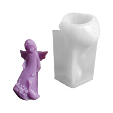 Multipurpose Silicone Angel Wing Craft Mould Detailed Candle-2
