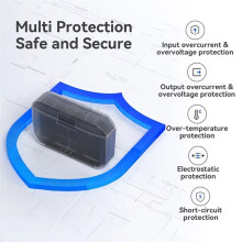 AMAGISN Camera Battery Charging Case for  Hero 13/12/11/10/9 , Portable Intelligent and Safe Fast-Charge Box Accessory