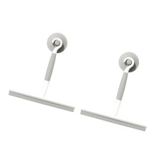 2PCS Household Squeegee Window Scraper With-Cream black