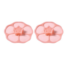 Dust-proof Cover Silicone Cup Lid for Perfect For Home-Pink