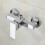Mitigeur de douche mural chromé moderne pour eau chaude et froide 3