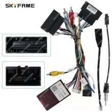 Applies to Car 16 Pin Wiring Harness Adapter Canbus Box Android Radio Power Cable For Ford Mondeo Fusion