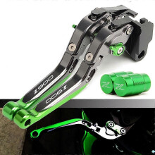 For KAWASAKI Z900 2017-2019 Extendable Brake Clutch Levers Handlebar Hand Grips
