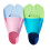Palmes de natation flexibles pour-Double bleu vert L 6