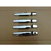 (handle)Compatible New Chrome Car Door Handle Cover Trim Sticker For Chery Tiggo 3 Chery A5 2005 2006