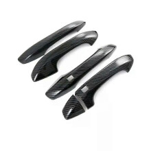 (carbon fiber)Compatible For Kia K5 Optima DL3 2020 2021 2022 Carbon Fiber Chrome Car Door Handle Cover