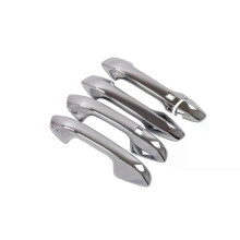 (2 buttons)Compatible Chrome Car Door Handle Cover Trim Sticker for Kia Seltos K3 2019 2020 2021 2022