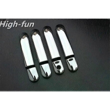 (handle 2 buttons)Compatible For Nissan Note E11 2005 2006 2007 2008 2009 2010 2011 2012 Chrome Car