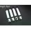 (handle 2 buttons)Compatible For Nissan Note E11 2005 2006 2007 2008 2009 2010 2011 2012 Chrome Car 1