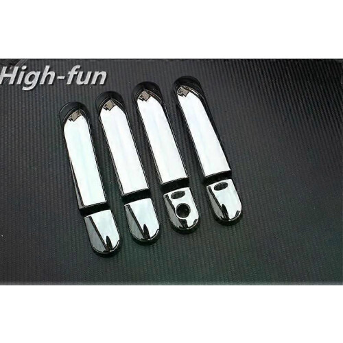 (handle 2 buttons)Compatible For Nissan Note E11 2005 2006 2007 2008 2009 2010 2011 2012 Chrome Car
