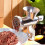 Handmatige vleesmolen, multifunctionele handbediende worstmaker en keukenmachine 4