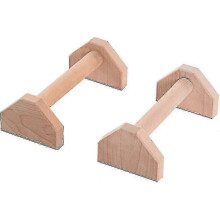 Dřevěné hrazdy na kliky, protiskluzové fitness vybavení pro trénink v domácí posilovně a posilování