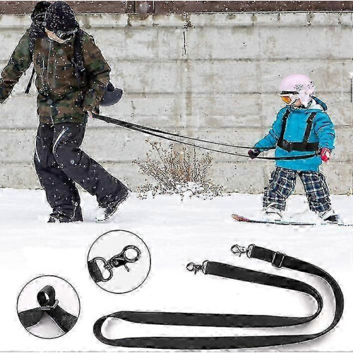 Kids Ski And Snowboard Training Harness With Removable Leash 1