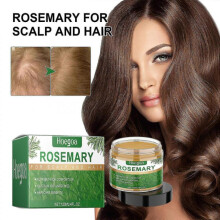 (As show, One size) Rosemary Hair Mask, Rosemary Dry Damaged Hair Mask with Collagen, Hair Mask, Deep Conditioner Rosemary Hair Mask
