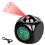 2X Projection Electronic Clock English Clock, Projection Clock Alarm Clock, LCD Projection Alarm Clock Black 2