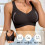 Full Coverage Minimizer Bra Wide Shoulder Straps-Dark Grey S 10