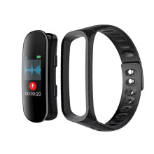 Slimme AI Opname Armband APP Gecontroleerde Stemnotities 64GB Draagbare Samenvatting Transcriptie Armband voor Vergaderingen Reizen