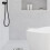 3X Rectangular Linear Shower Floor Drain Long Linear Drainage Channel Drain for Hotel Bathroom Kitchen Floor 20cm 7