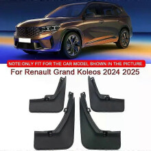 Gäller bilstyling för Renault Grand Koleos 2024 2025 ABS Stänkskydd Stänkskydd Stänkskydd