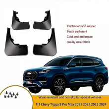 Gäller stänkskärmar stänkskydd stänkskydd skärmskydd auto passar till Chery Tiggo 8 Pro Max