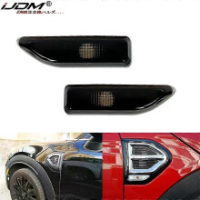 Applies to Smoked Lens Front Fender Signal Side Marker Lamp Housing Assembly For 2017-up MINI Cooper